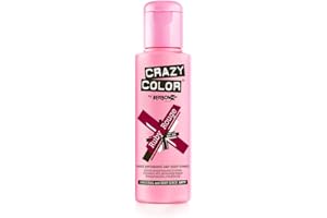 Crazy Color Renbow Semi-Permanent Hair Colour Cream Dye 100ml-Ruby Rouge