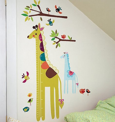 Wallies Wall Play Giraffe Growth Chart