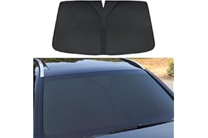 MUEDIE Compatible con Mercedes Benz Clase A W176 200 2012-2018, parasol para parabrisas de coche, baja la temperatura dentro del coche, decoración del coche
