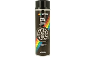 Motip Peinture pour Jantes - Noir brillant - 500ml