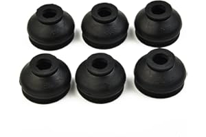 ZYNCUE Cubiertas antipolvo para juntas de rótula, piezas de automóvil, universal, de goma, extremo de barra de acoplamiento, junta de bola, cubierta antipolvo para maletero para una amplia gama de