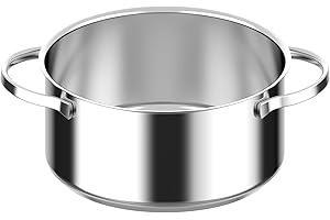 Moneta Allegro Casseruola 2m 20 cm in Acciaio Inox per tutti i Fuochi 2.9 Litri