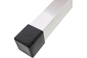 40 mm, kwadratowe gumowe stopki do nóg meblowych firmy Lifeswonderful®