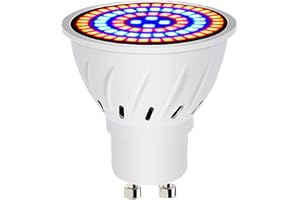 Perodlly växtglödlampa LED, fullt spektrum GU10, för inomhussuckulenter.