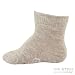 Little Grippers Grey Marl Baby Socks with Stay On Technology - 3 Pair Pack (12-24 Months)