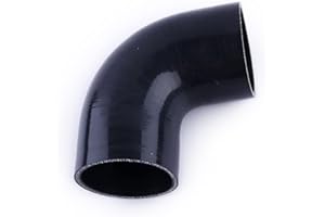 LUXERAD,90 Degree ID 2.5"(64mm) Elbow Silicone Coupler Hose,Length 102mm One Leg,4-Ply Reinforced Turbo Intercooler Intake Piping Industrial Hydraulic Hoses