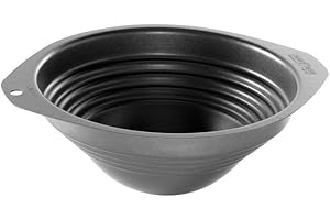Nordic Ware Doppia Caldaia Universale Bollitore, 3.79 Litri, Rivestimento Antiaderente, Nero