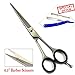 Produktbild Professionell Haarschneideschere 6.5" Zoll Haarschere Friseur SchereProfi Friseurschere - Friseur Haarschere Edelstahl Friseurschere + Etuis