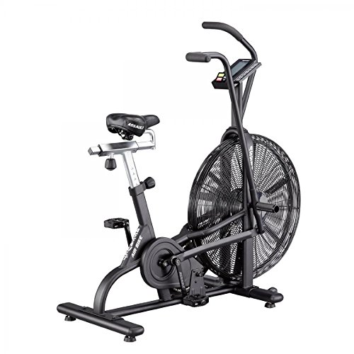 Perform Better Erwachsene Assault Air Bike Fitnessfahrrad, Schwarz, 130 x 61 x 124 cm - 4