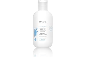 LABORATORIOS BABE LABORATORIOS BABÉ - Champú Costra Láctea Pediátrico 200 ml | Champú para bebé y Niños | Regula Producción de Sebo y Elimina la Descamación | Champú Farmacia para el Cuero Cabelludo de Bebés y Niños
