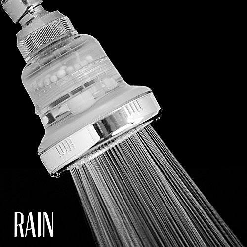 Hochdruck Duschkopf, Massage Regenfall Spray Duschkopf Verstellbar 3 Modi - 6