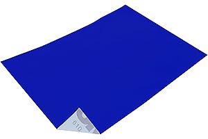 INDIAN STORE 24 3M 610C Cinta reflectante, cinta reflectante de seguridad, impermeable, lámina reflectante (azul, 250 mm x 180 mm)