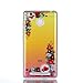 Produktbild Xiaomi Redmi 3 / Redmi 3S Hülle, Chreey [Embedded Rhinestone] Durchschein Weich Schale Case Back Cover Vollschutz Premium TPU Silikon Schutzhülle [Rot Rose]