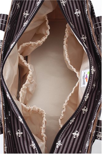 Imagen 5 de Kalencom - Set de bolso cambiador, diseño de flor de lis