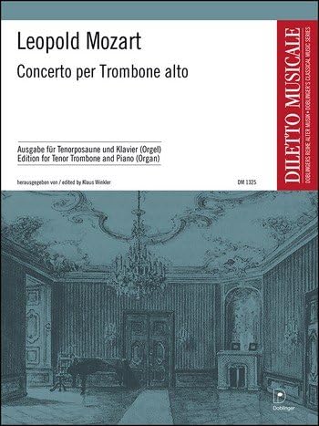 Concerto Per Trombone Alto - Tenortrombone and Piano - Book