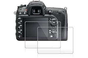 AFUNTA Kamera Display Schutz für Nikon D7100 D7200 D850 D800 D600 D610, Anti-Kratzer 9H LCD gehärtetes Glas (2 Packung)