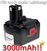 Produktbild Hochwertiger Marken Akku für BOSCH PSR12VE-2-12V O-Pack || *** hohe Kapazität: 3000mAh *** || Ni-MH-Technologie |