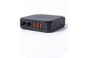 LOYALTY-SECU Wireless WiFi Blue-TH Network Print Server with 3 USB Ports, Supporting Three Different Network Segments