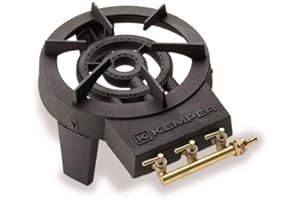 Kemper FORNELLONE in GHISA Portatile per BOMBOLE BUTANO/PROPANO