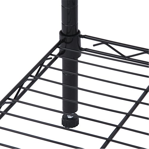 LANGRIA Regal 5 Ablage Schwerlast Regal Übergroß Standregal für Schwer Artikel Garage, Küche 441 lbs Kapazität - 8