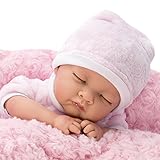 Um dieses baby puppe, das vom Rest der Rebornpuppen geboren wurde, zu unterscheiden, haben wir einen Geschenk-Schnuller und ein cremefarbenes Bett hinzugefügt