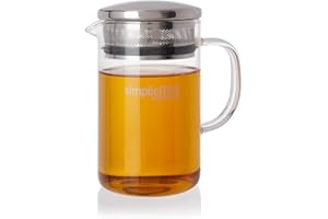 Adagio Teas Glass Tea Infuser - Easy Brew Pot - 400ml