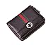 Produktbild lxj Store Damen Herren RFID-blockierender Kreditkarte Holder Karten Fall Wallet Leder Multi Stripe Card Displayschutzfolie Sicher Kleine Geldbörse für Reisen Arbeit Shopping