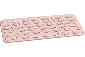 Logitech K380 Clavier sans Fil Multi-Dispositifs pour Windows, iOS, Android or Chrome, Bluetooth, Design Compact, PC/ Mac/ Po