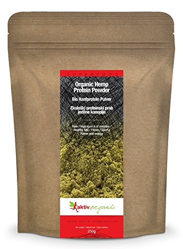Preisvergleich Produktbild Aktiv Organic Hanfprotein Pulver - BIO, 250g
