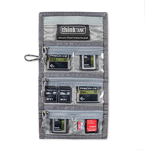 Think Tank Photo Secure Pocket Rocket Speicherkartenetui, Schwarz