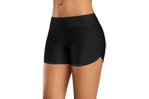 CharmLeaks Women Swim Boardshorts Boyleg Swimming Shorts
