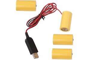 6 V LR14 C batterieliminator USB-strömförsörjningskabel för fjärrkontroll