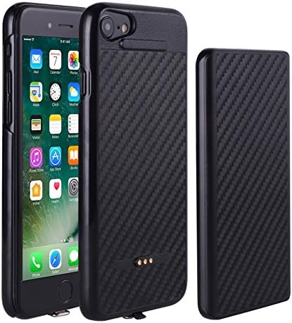 iPhone 7 Battery Case Pack w/ Ultra Slim Power Bank Removable Portable, also for iPhone 6 iPhone 6S iPhone 8 (4.7''), 4000mAh