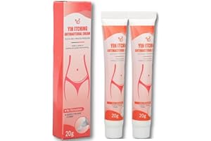 GBBAZU Itch Relief Cream for Women Private Parts, Antifungal Anti Itch Cream, Intimate Soothing Cream, Fast Relieve Itching Skin Irritation, Eczema Dermatitis Cream, Soothes Itching, Redness Soreness (2Pcs)