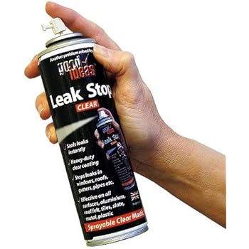 Good Ideas Clear Leak Stop. Spray n Seal Mastic Sealant (775) Stop