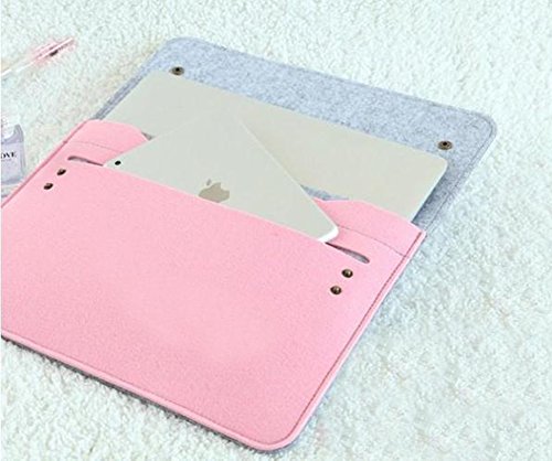 Filz Laptop Sleeve Laptoptasche Schutzh  lle Notebooktasche Tablette Kasten Aktenkoffer Computer-Beutel f  r 11 6-15 6 Zoll Macbook  Dell Lenovo Ultra