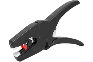 MUPKVY Abisolierzange, Automatische Abisolierzange, Kleines Abisolierwerkzeug mit Selbsteinstellenden Backen, Hochwertige Abmantelungswerkzeug Leichte und Tragbare Kabelschälmaschine für Elektronik