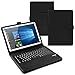 Produktbild Wireless Bluetooth V 3.0 Keyboard Tastatur kabellos Ultra dünn ergonomisches Design deutsche QWERTZ Tastatur mit praktischer Schutzhülle , Tablet Modell für:Samsung Galaxy Note 10.1 Edition 2014