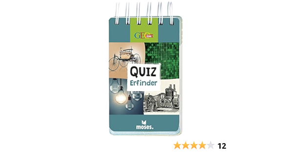 Geolino Quiz Erfinder | 100 Spannende Fragen Und Antworten | Für Kinder Ab  8 Jahren : Jürgen Winzer: Amazon.de: Bücher