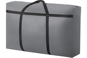 MUSBUS 1Pk Sac de Déménagement, Essentiels de Voyage, Sacs de Déménagement Extra Large Robustes, Sacs de Rangement Imperméables Poignées et Fermetures à Glissière, Boîtes d'Emballage pour Déménagement