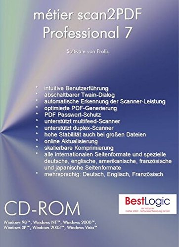Preisvergleich Produktbild Scan2PDF Professional 7 (Software)
