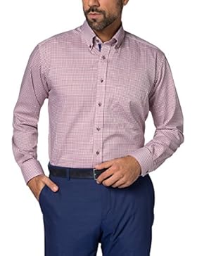 ETERNA Langarm Hemd COMFORT FIT Twill kariert