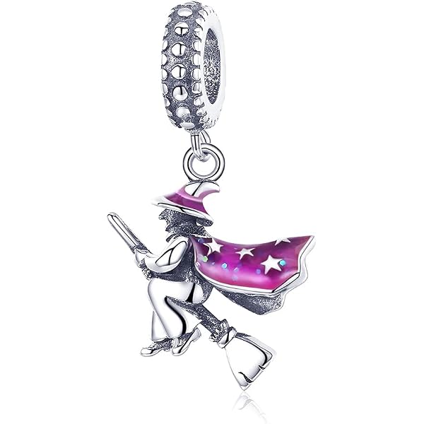 Sterling Silver Picnic Basket Charm - Blue Cubic Zirconia European Bead Charm For Bracelets, Slide-On Design