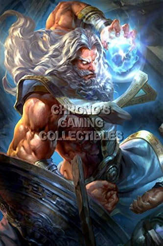 CGC Huge Poster GLOSSY FINISH - Smite - Zeus - SMI066 (24" x 36" (61cm x 91.5cm))