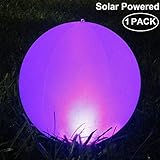 【Inflatable & Floatable】: Unsere 14-Zoll-Solar-Poolleuchten sind aufblasbar und lassen das Poollicht auf dem Wasser schwimmen. Der Solarball sorgt für eine schwimmende Lichtshow in Ihrem Pool Die Lichter haben einen weichen oder lebhaften Partyeffekt, der sie noch hübscher aussehen lässt.