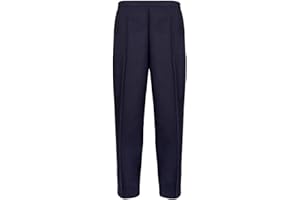 EFTINAN Ladies Half Elasticated Waist Trouser 2 Side Pockets Short Regular Long Length for Business Office Work Womens Pants Bottoms UK 8-24