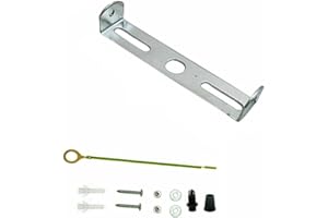 LEDSone Support de plaque de plafond pour luminaire Montage de rosace de plafond Plaque de support de plafond de 100 mm avec accessoires pour base de lampe de lustre de bureau à domicile