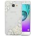 Produktbild SMART LEGEND für Samsung Galaxy A5(2016) Hülle Glitter Case Hartschale Transparent Schutzhülle Handyhülle Shiny Glanz Sparkle Bling Diamant Strass Tasche Skin Schale Hart PC Hardcase Clear Kristall Handytasche Etui