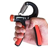 SEAAN 2er Set Handle Hand Gripper Strength Training Adjustable Exerciser Strength Hand Gripper No Slip Muscle Strength Training Resistance to 22 88 lbs Trainer Wrist Strength Training Grip and Forearm Muscles - 4