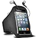Produktbild ONX3 Lg E460 Optimus L5 II verstellbaren Sport Fitness Jogging Arm Band Hülle & 3,5 mm In-Ear-Ohrhörer Basis Ohrhörer (schwarz)